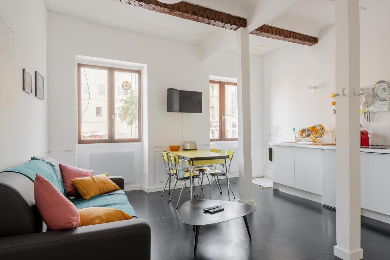 Mini Loft Au Coeur Du Panier - Marseille Lägenhet Exteriör bild