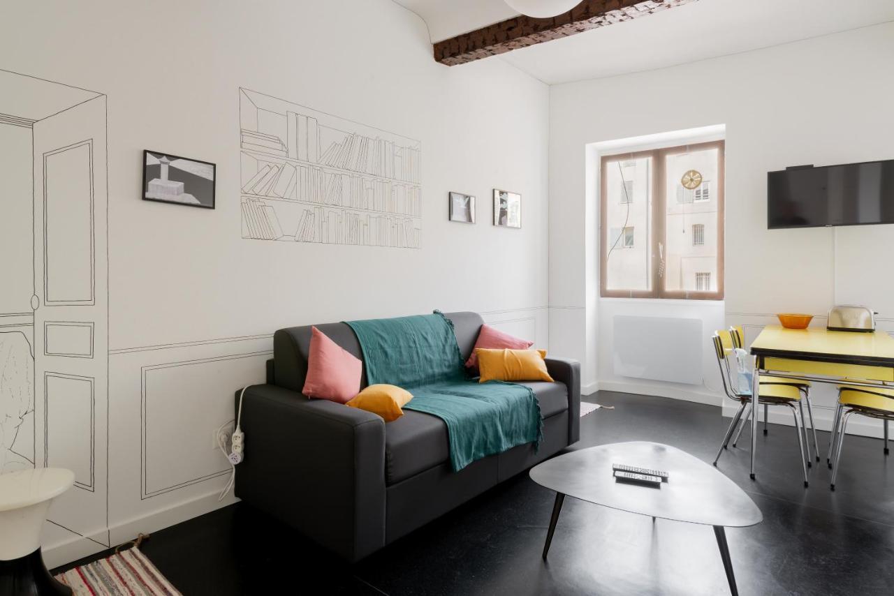 Mini Loft Au Coeur Du Panier - Marseille Lägenhet Exteriör bild